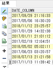 Oracle Date型の表示フォーマットに関する注意点