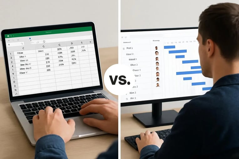 なぜWBSツールが必要？Excel管理との違いを比較