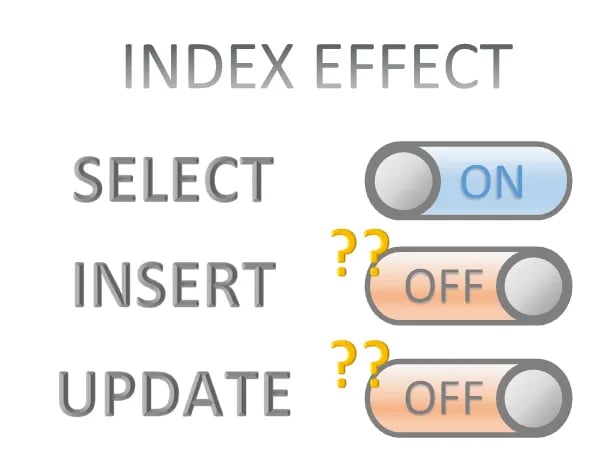 Oracle INDEXを追加したときUPDATEとINSERTにどのくらい影響するのか 1