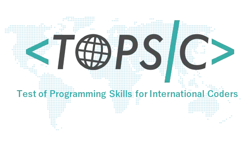 TOPSIC is measurement tool for programming skill.