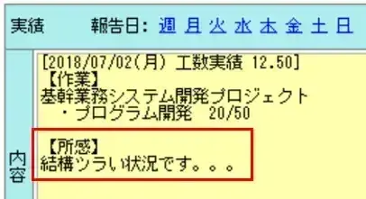 プロジェクトで起きている問題は、日報を探ることでわかる【プロジェクトは現場で起きているんだ！第76章】 2