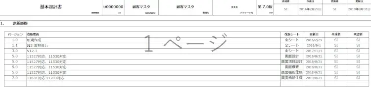 システム開発・設計企業必見！実際の設計書を公開！ 3