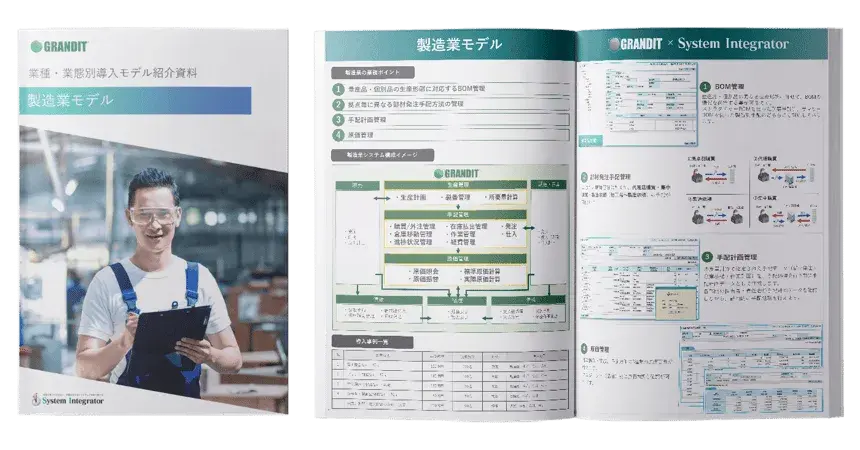 業種・業態別導入モデル紹介資料（製造業）