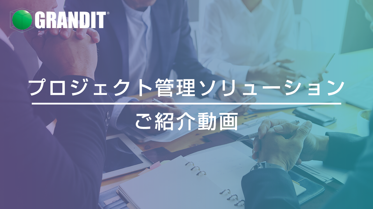 プロジェクト管理ソリューションご紹介動画